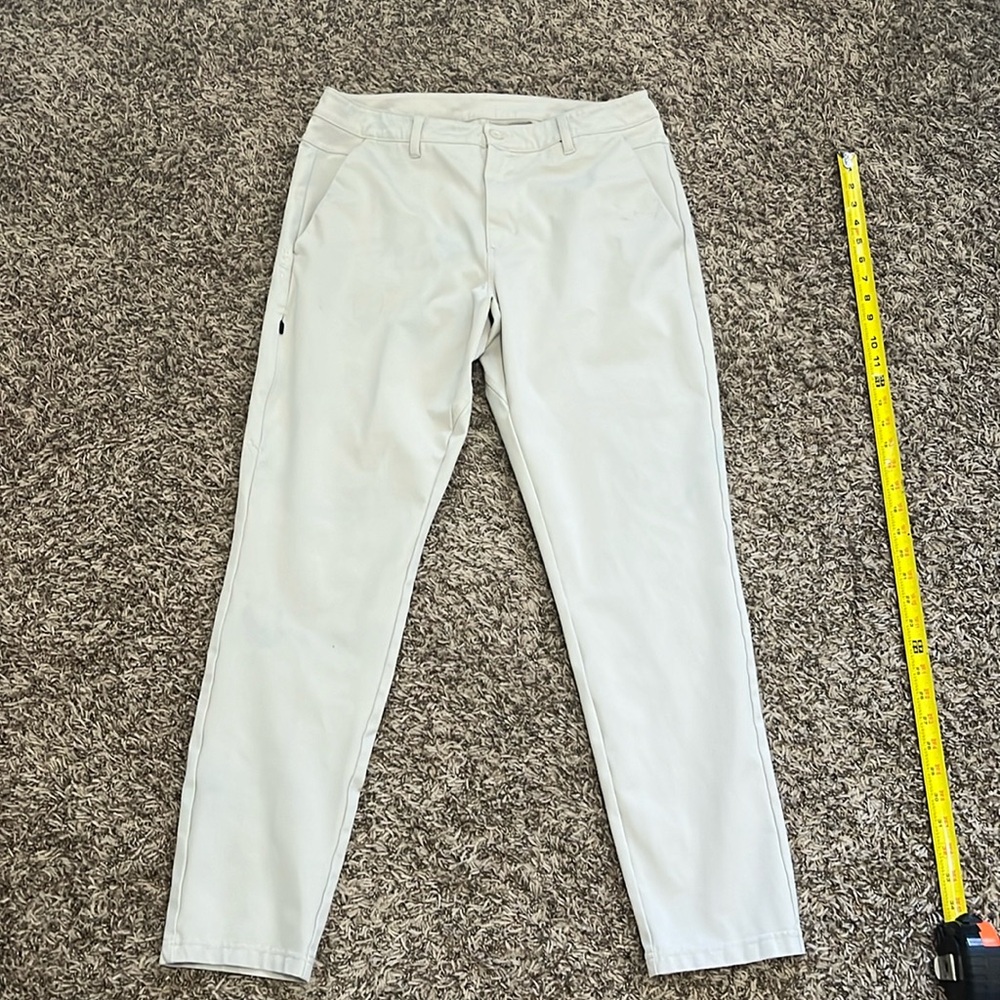 Bylt Everyday Pant 2.0 Slim Fit tan Mens 36 x 30 *READ